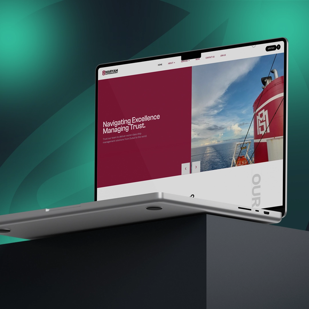 هوية رقمية متكاملة لشركة Maryam Ship Management